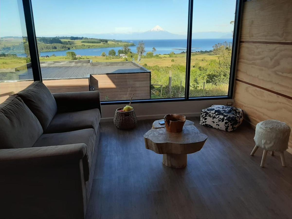 Cabanas Vista Volcanes Del Sur Льянкиуэ Экстерьер фото