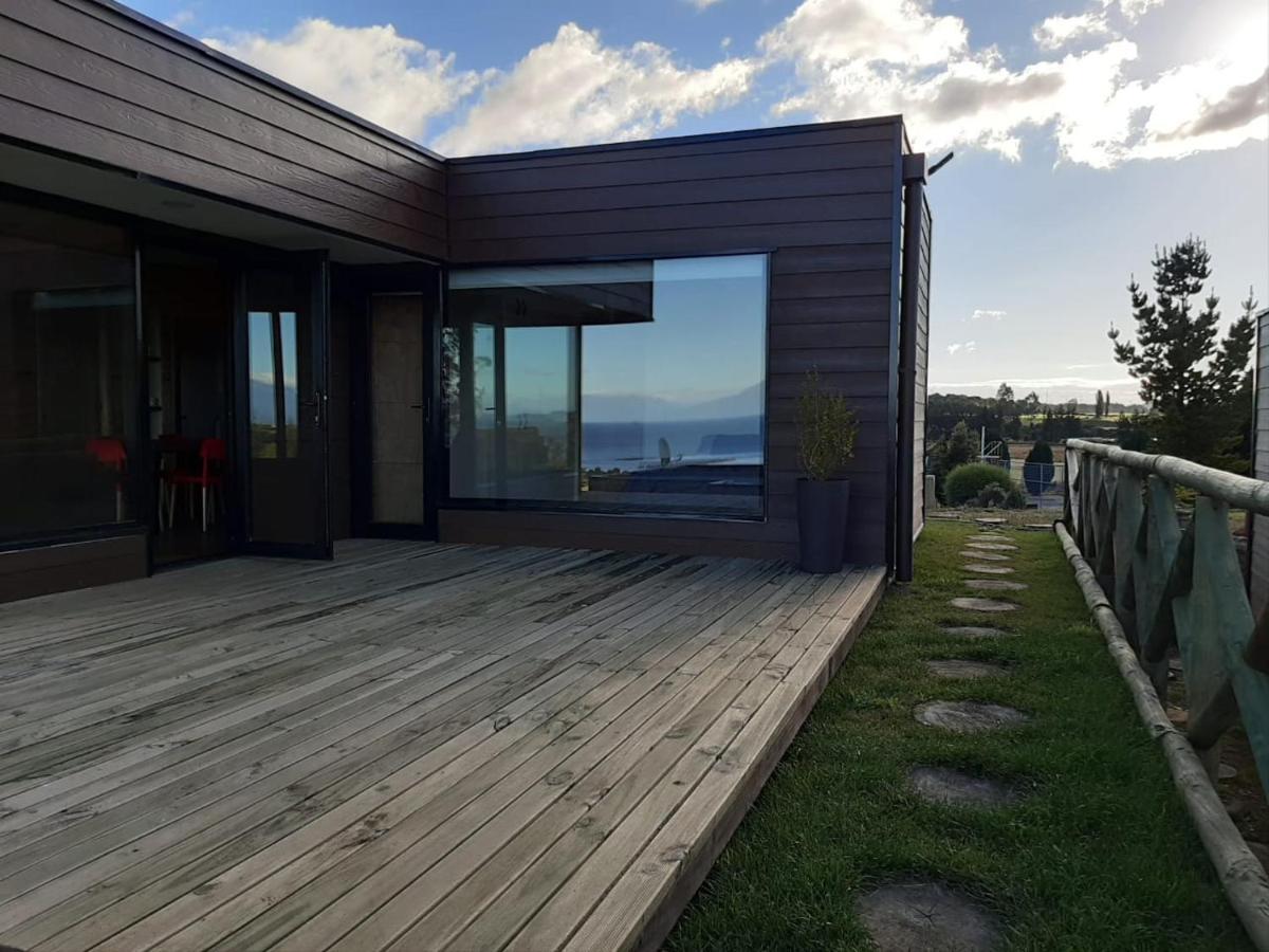 Cabanas Vista Volcanes Del Sur Льянкиуэ Экстерьер фото